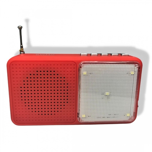 RADIO PARLANTE bluetooth y luz emergencia `EWTTO` 