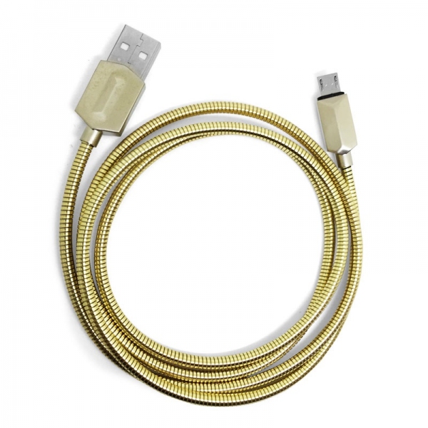 CABLE USB-V8 -- METALICO IRROMPIBLE  1,10 METROS