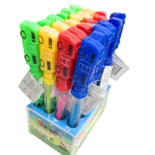 BURBUJERO CAMIONES 25 CM LARGO