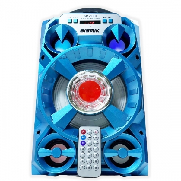 Parlante SISMIK  33x13 CM - Bluetooth  SK-138